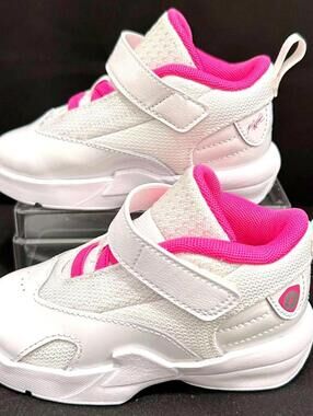 Jordan Max Aura 6 TD "White Fire Pink" FQ8296-160 Toddler 6C | NEW